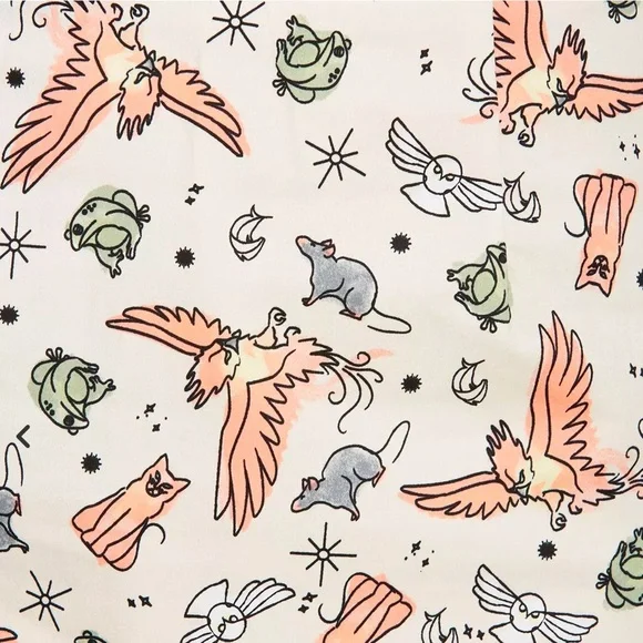 Harry Potter Sketched Magical Pet Print Skirt - Picture 3 of 8